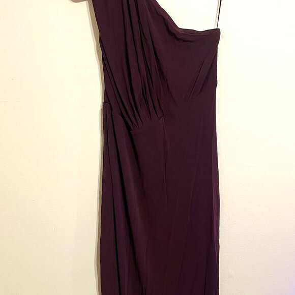 Banana Republic Purple Midi Dress Women's Size S - Picture 5 of 7